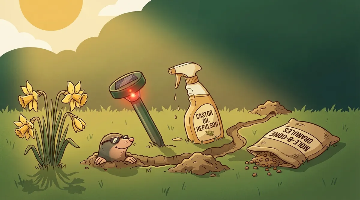 Do Mole Repellents Work? Every Major Method Reviewed Against the Science