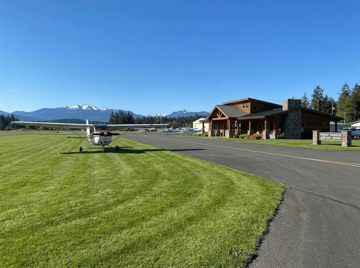 Mole-free airport taxiway turf in Western Washington