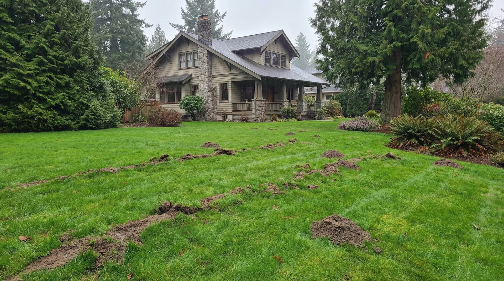 Professional mole control in Bonney Lake, Washington