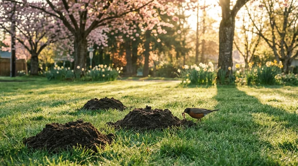 When Are Moles Most Active in Washington State?