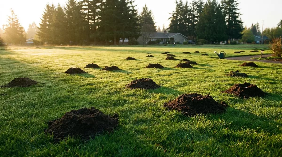 Why Do Moles Make Molehills?